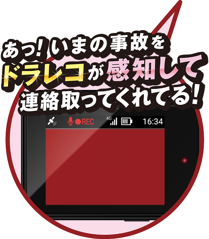 ドラレコ吹き出し