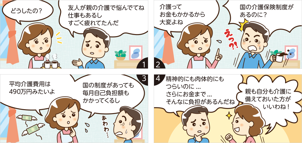 漫画で見る補償のあらまし